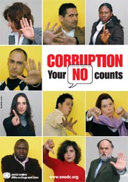 Corruption - your NO counts