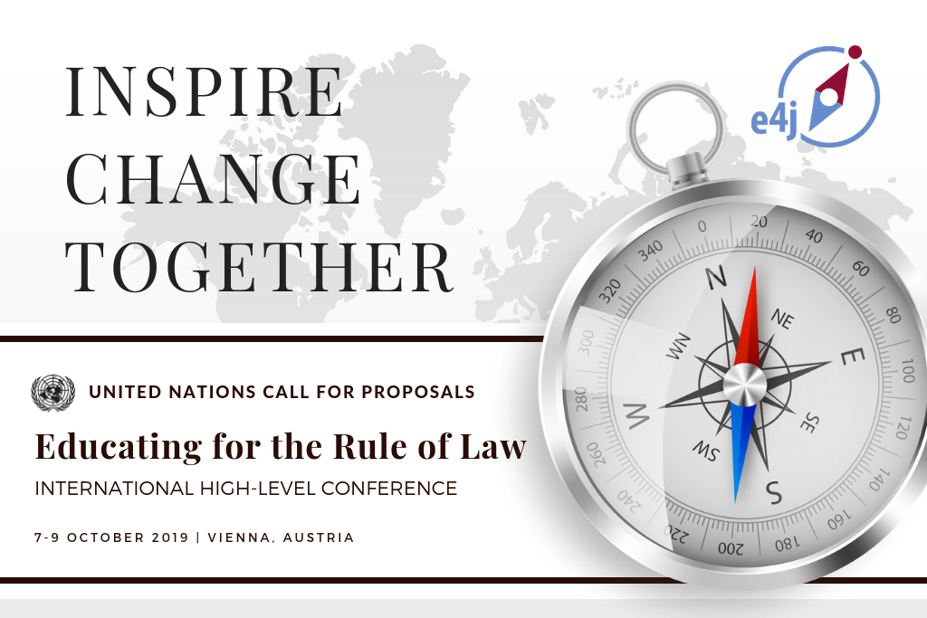 Call for Proposals: International High Level Conference on Educating for the Rule of Law