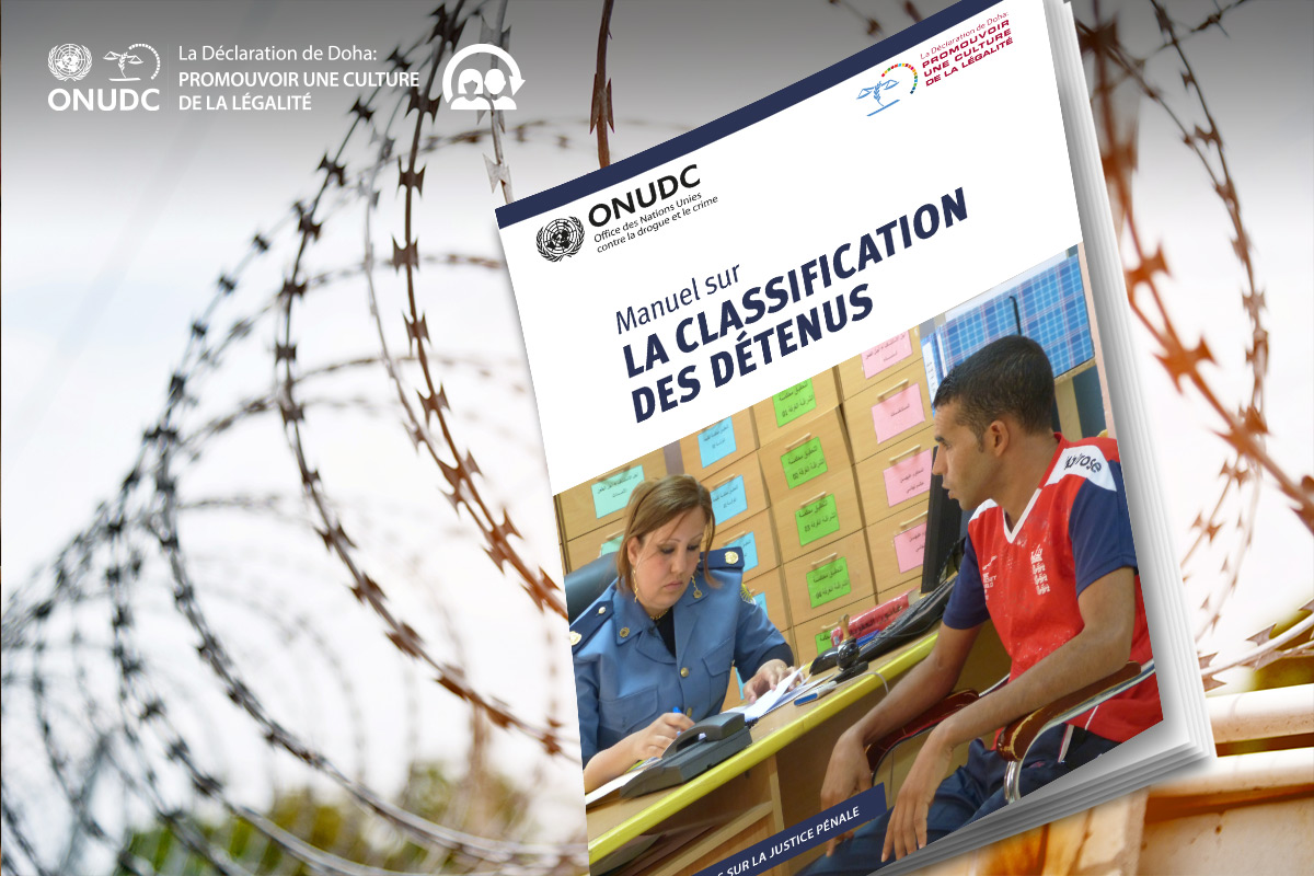 Promoting a more humane criminal justice system, UNODC launches brand new prisoner classification guide