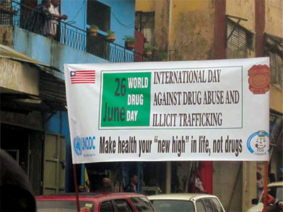 World Drug Day 2013: Liberia