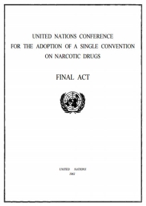 Единая конвенция о наркотических средствах 1961 г.