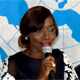 Le bureau régional de l'ONUDC pour l'Afrique de l'Ouest et du Centre a récemment nommée une Ambassadrice de bonne volonté, la chanteuse sénégalaise Coumba Gawlo Seck. Photo : ONUDC