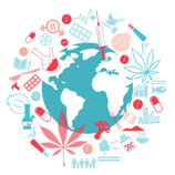 Le Rapport mondial sur les drogues de l'ONUDC a été lancé le 23 juin. Photo : ONUDC