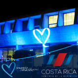 Costa Rica se une a la Campaña del Corazón Azul. Foto: UNODC