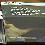 First UN manual to address violent extremism in prisons launched by UNODC. Photo: UNODC