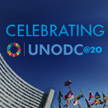 20 лет агентству ООН по борьбе с преступностью; за мирное и благополучное будущее без терроризма и киберпреступности. Фото: УНП ООН
