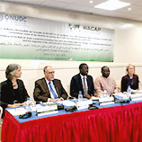 Представители УНП ООН, органов уголовного правосудия и гражданского общества обсудили вопросы борьбы с насильственным экстремизмом в Западной Африке. Фото: УНП ООН