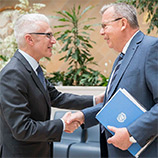 УНП ООН и Интерпол усилят сотрудничество для борьбы с преступностью и терроризмом. Фото: INTERPOL