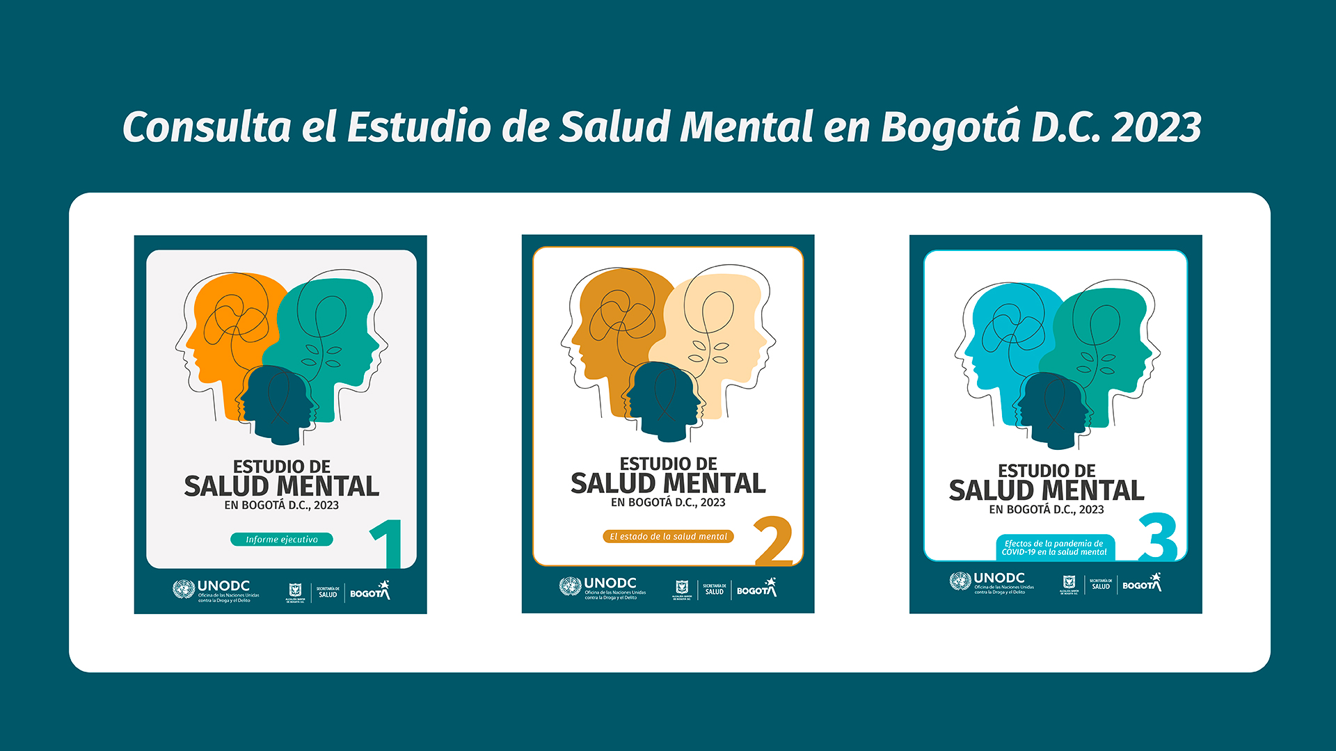 La Secretaría Distrital de Salud de Bogotá y Naciones Unidas publican el informe completo del primer estudio de salud mental a nivel distrital 