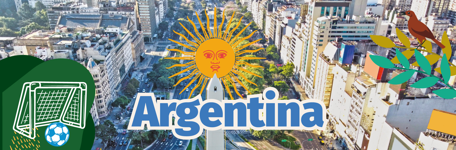 Argentina, vista panorámica de la ciudad de Buenos Aires con el obelisco
