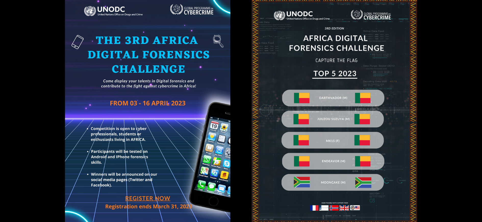  Africa’s Digital Forensics Talents shine bright at the 2023 UNODC Africa Digital Forensics Challenge