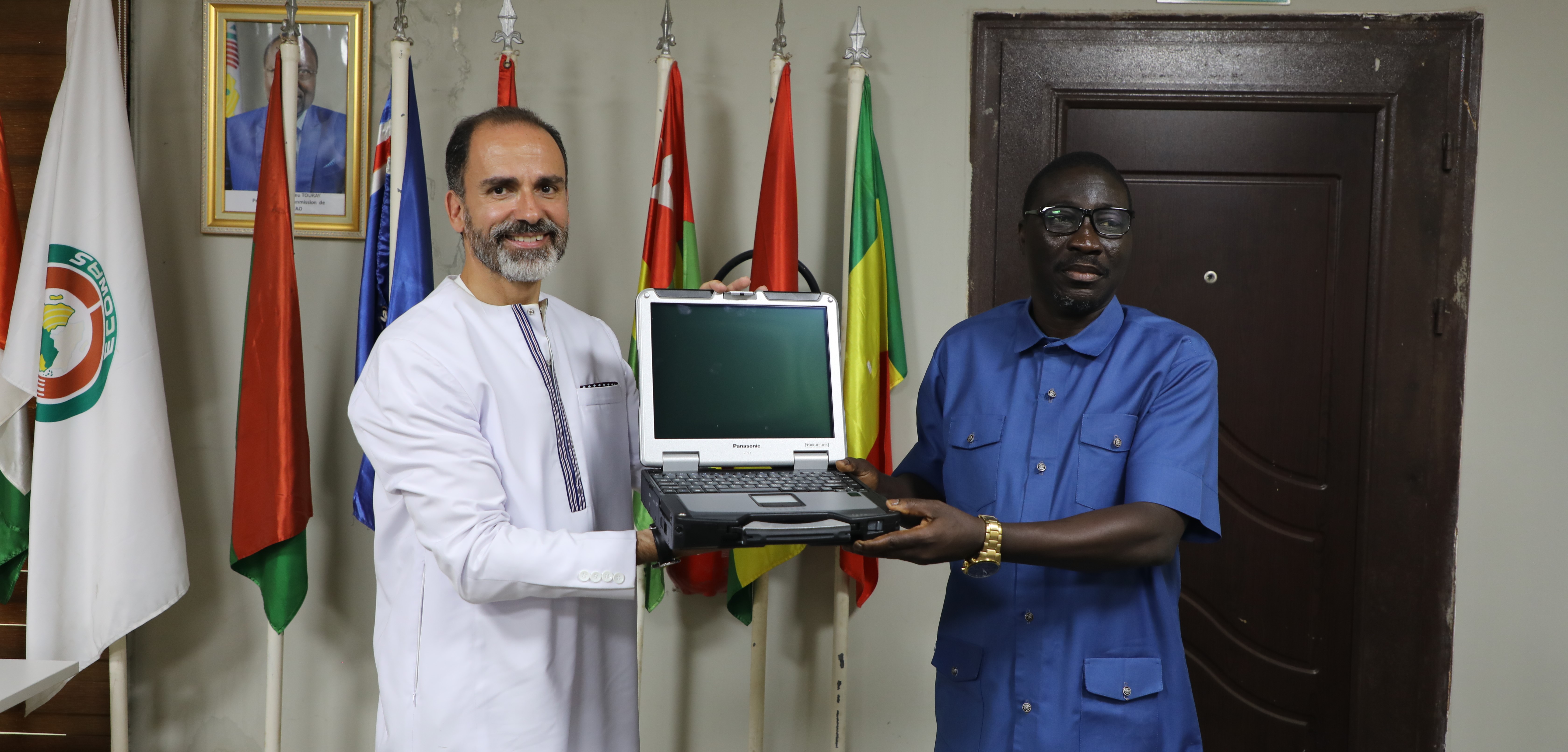 UNODC Handover equipment to support GIABA in boosting its AML/CFT Learning Platform