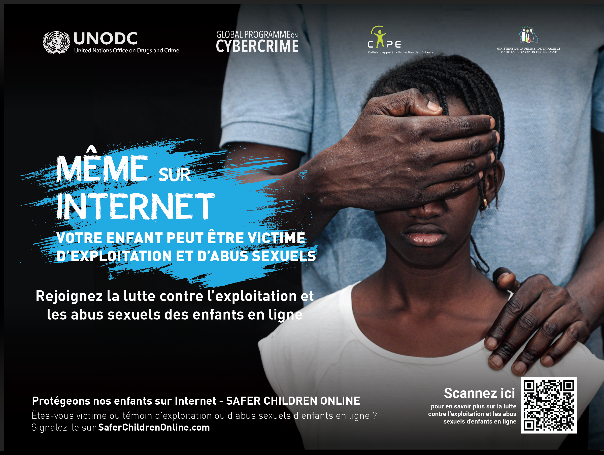 UNODC launches the 'Safer Children Online' campaign to combat online child sexual exploitation and abuse in Ghana and Senegal