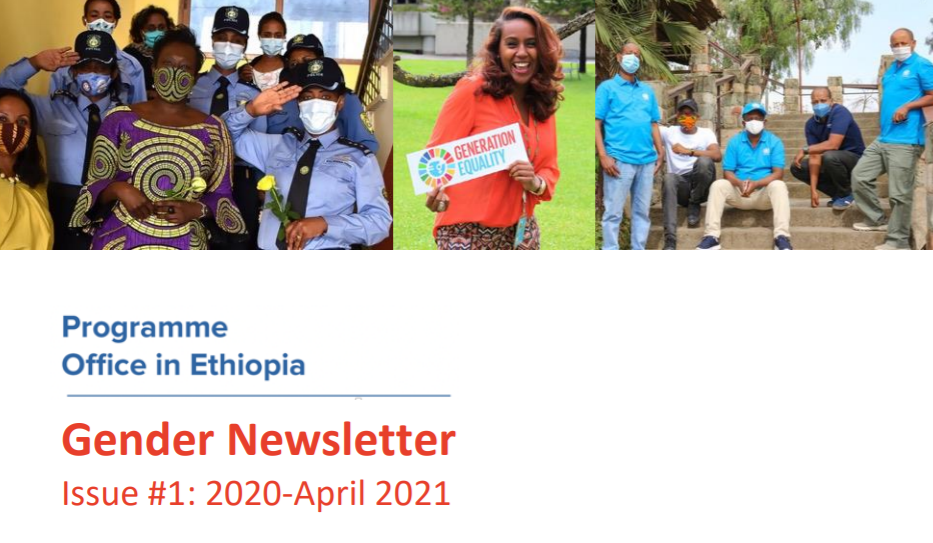 Cover page of the UNODC Ethiopia Office Newsletter