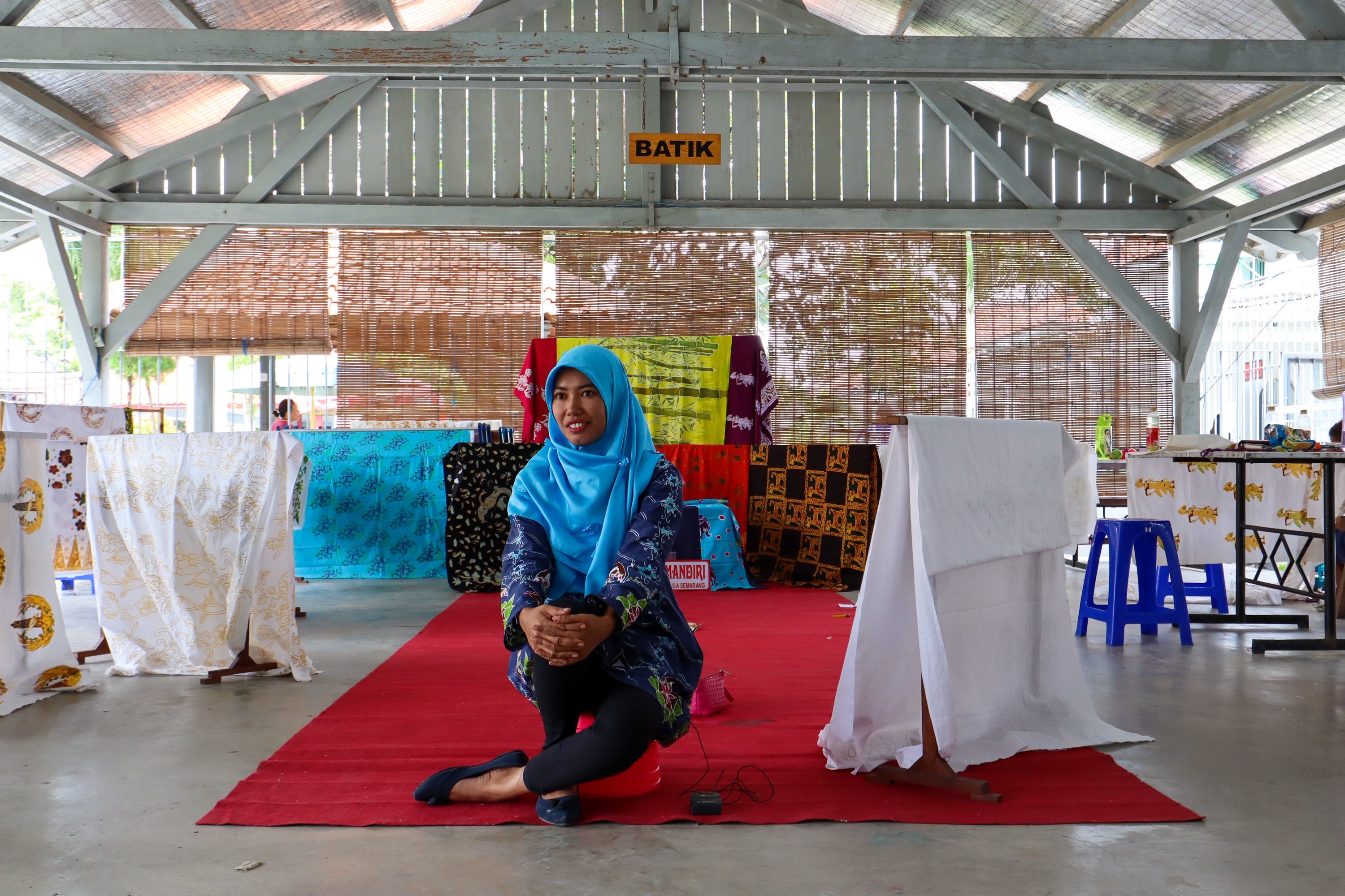 Women at Semarang Female Correction Facility