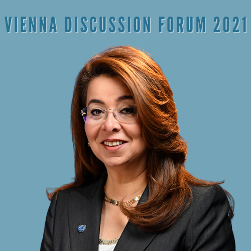 <h5 style="text-align: center;"><strong>Ghada Fathi Waly</strong></h5>
<div style="text-align: center;">Director-General/Executive Director of UNOV/UNODC</div>