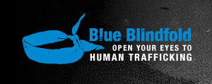 Blue Blindfold Campaign logo