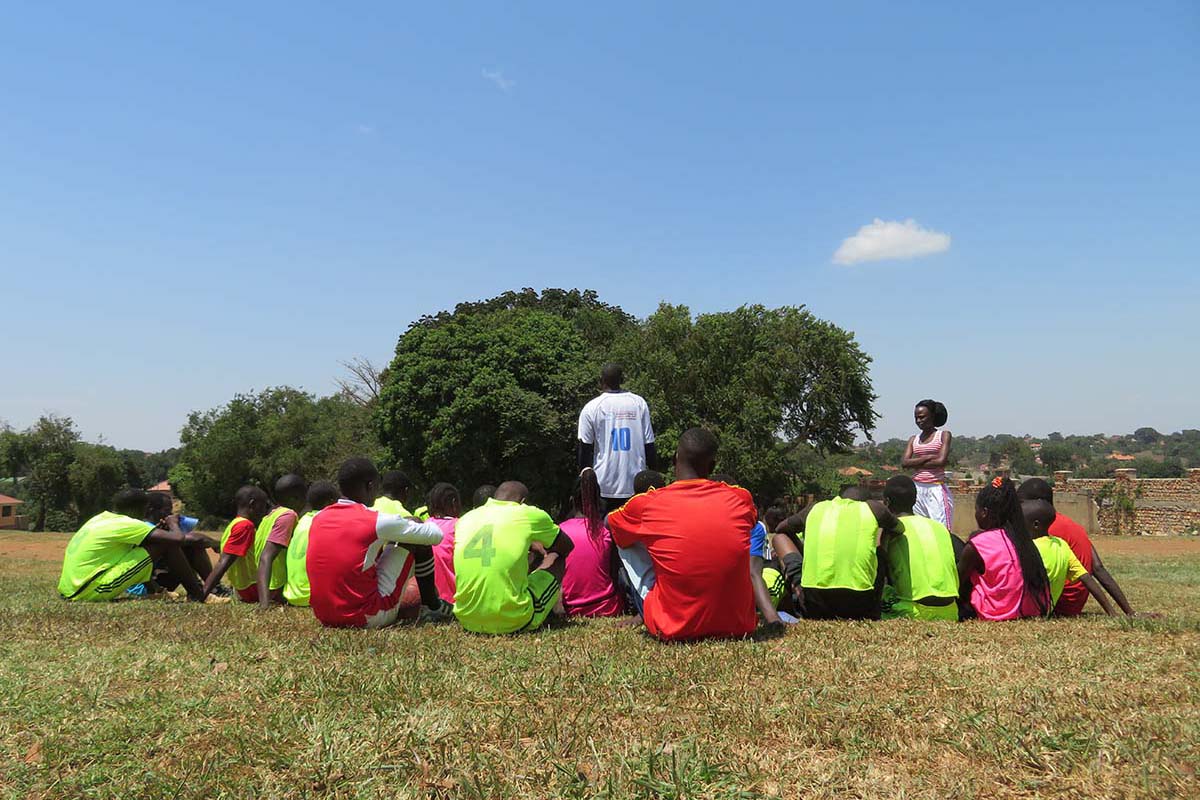 Helping Uganda’s Youth to “Line Up, Live Up” and Build Resilience Through Sports