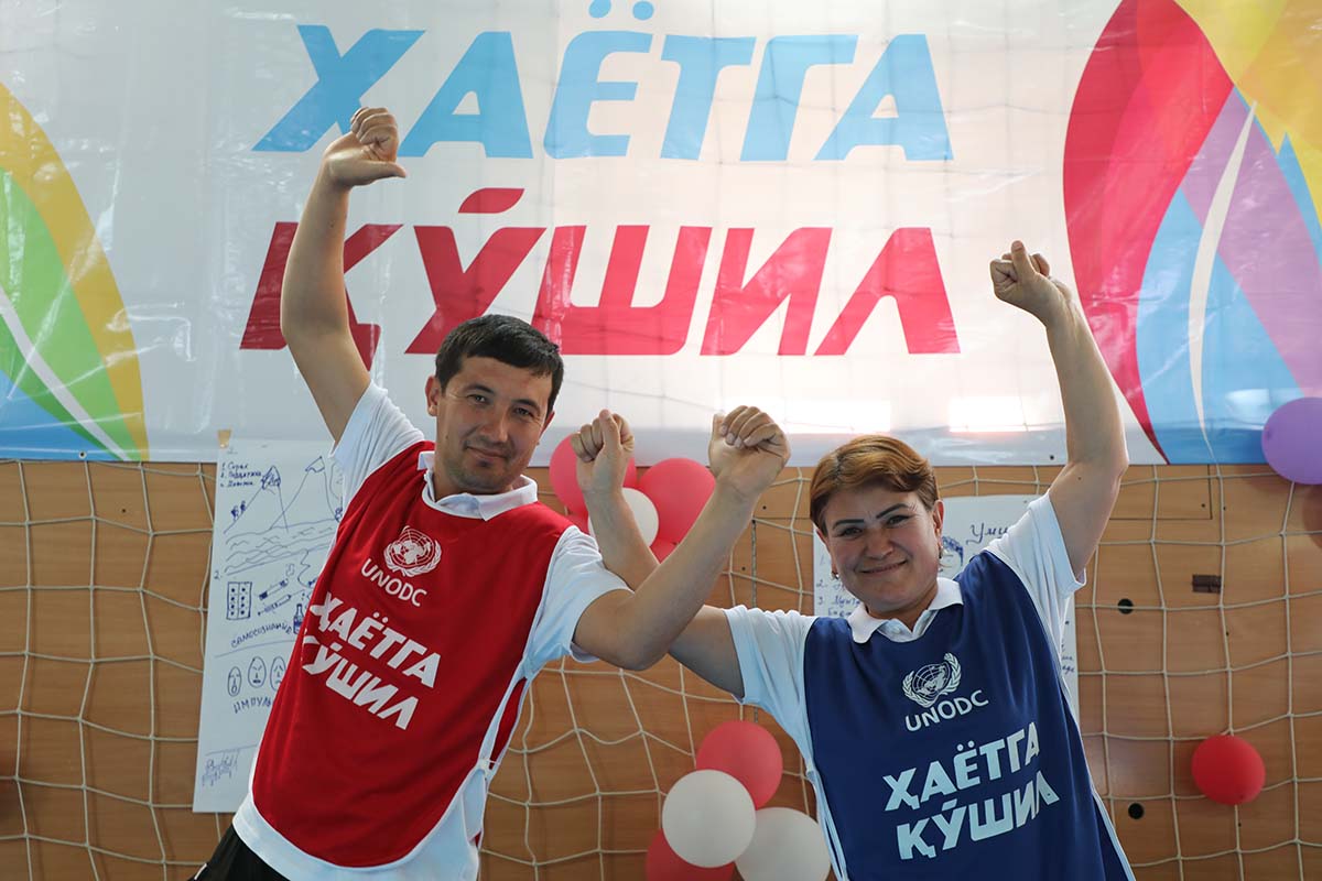 In Uzbekistan, UNODC continues to use sport as a tool for youth resilience and post-COVID-19 recovery