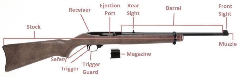 different types of guns and their names