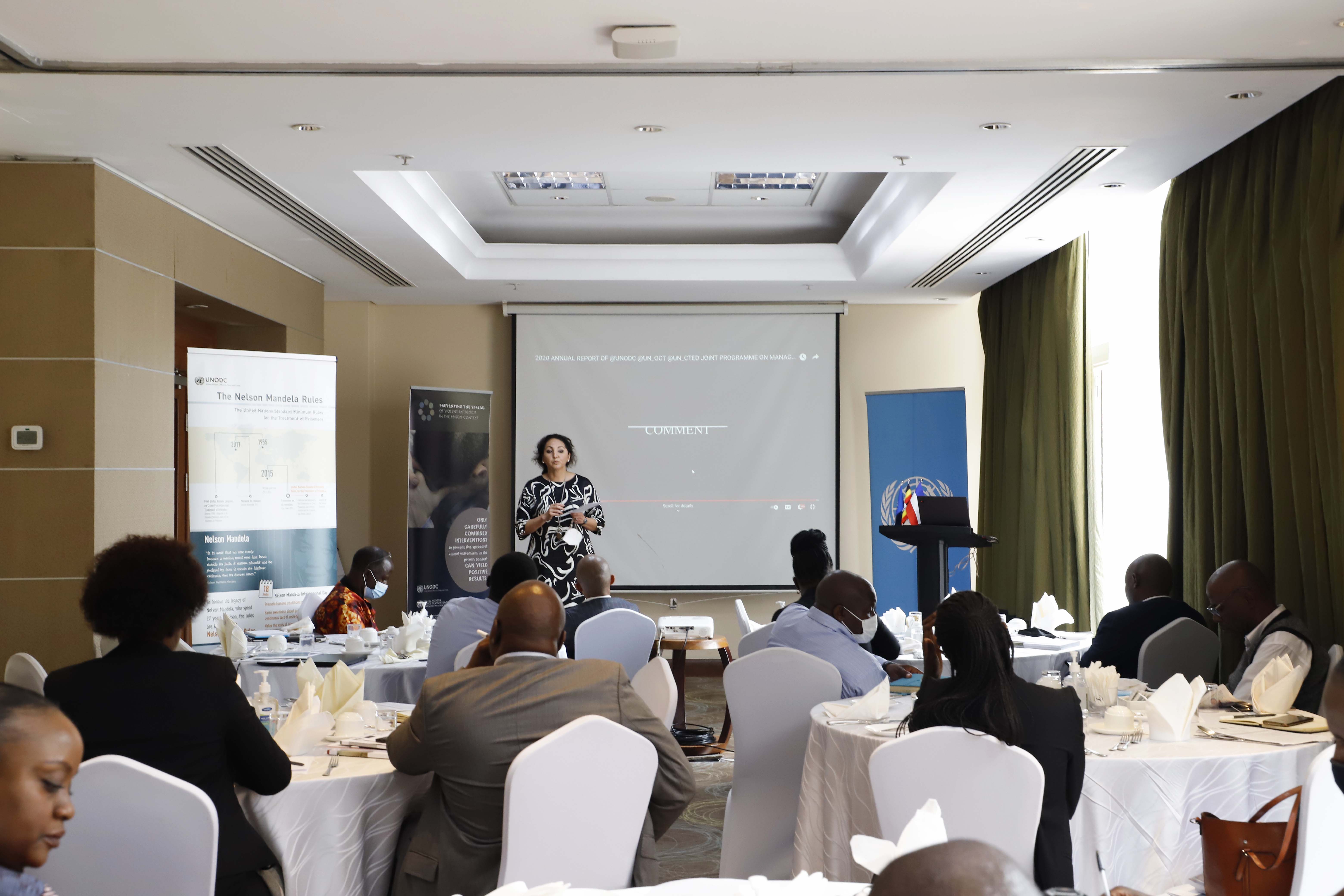 UNODC Uganda consultation meeting with CSO and academia representatives