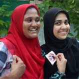 Photo: UNODC: Participants at the health camp in the Fenfushi Island of the Alif Dhaal Atoll