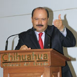 Photo: UNODC: Governor of State of Chihuahua Cesar Duarte Jáquez addresses forum