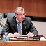 Yury Fedotov addressing Security Council