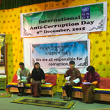Молодежные дебаты в Бутане в честь Международного дня борьбы с коррупцией. Фото: УПН ООН