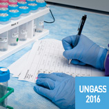 Параллельное мероприятие во время проведения ССГАООН 2016 года по вопросам роли качественных научных исследований в решении борьбы с употреблением, предложением и контрабандой наркотиков. Фото: УНП ООН
