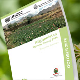 Afghan Opium Production Up 43 Percent: Survey. Image: UNODC