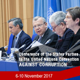 Séptimo período de sesiones de la Conferencia de los Estados Partes en la Convención de las Naciones Unidas contra la Corrupción en el Centro Internacional de Viena. Foto: UNODC