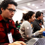 УНП ООН совместно с IBM и фондом «Pasos Libres» организовали первый в Колумбии хакатон. Фото: UNODC 