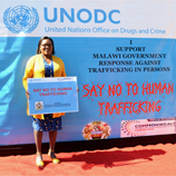 Malawi Police Officers trained by UNODC rescue trafficked Nepali Nationals