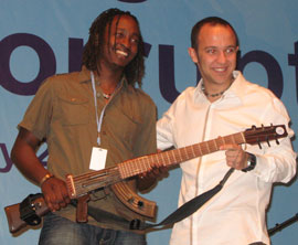 Eric Wainaina and Cesar Lopez