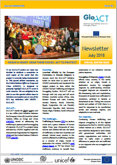 GLO.ACT Newsletter - July 2018