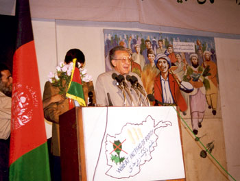 speech during the event