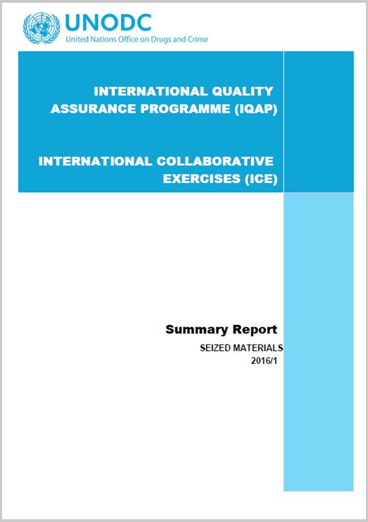  International-Collaborative-Exercises-ICE-2016-Round-1-Summary-Report- Seized Materials 