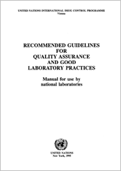 Recommended Guidelines for Quality Assurance and Good Laboratory Practice