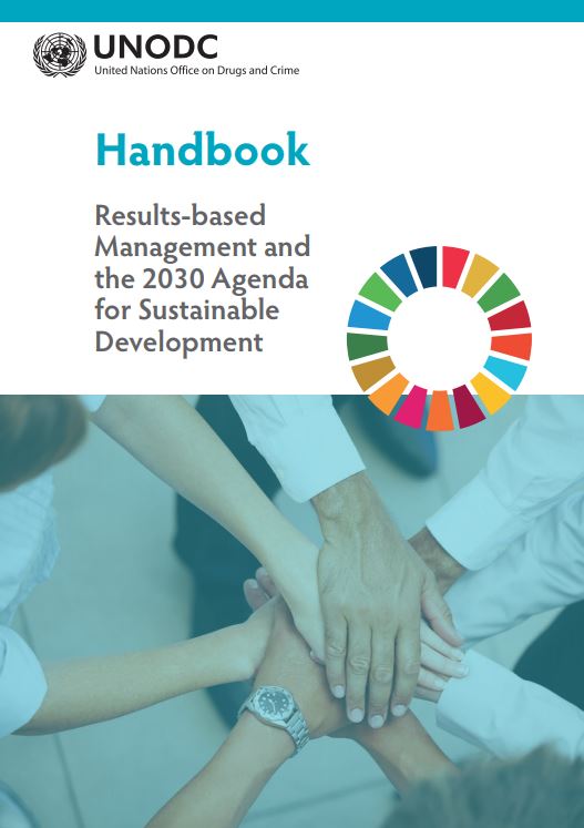 Cover of the handboook, "Results-based Management and the 2030 Agenda for Sustainable Development"