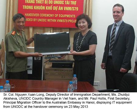 Viet Nam gets IT equipment to fight migrants