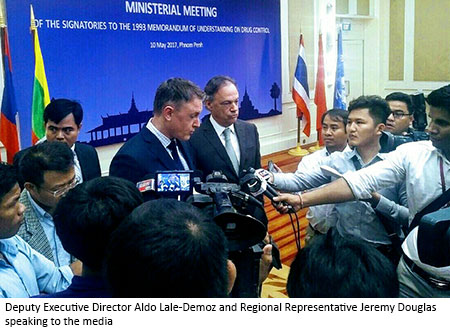 Jeremy Douglas United Nations UN UNODC Mekong border security drug policy