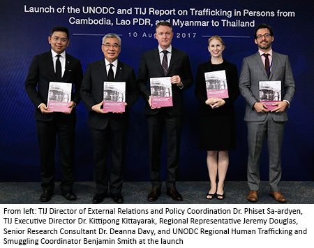 Jeremy Douglas Benjamin Smith United Nations UN UNODC human trafficking Mekong 