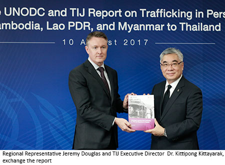 Jeremy Douglas United Nations UN UNODC human trafficking Mekong