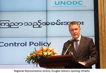Jeremy Douglas United Nations UN UNODC Myanmar Drug Policy