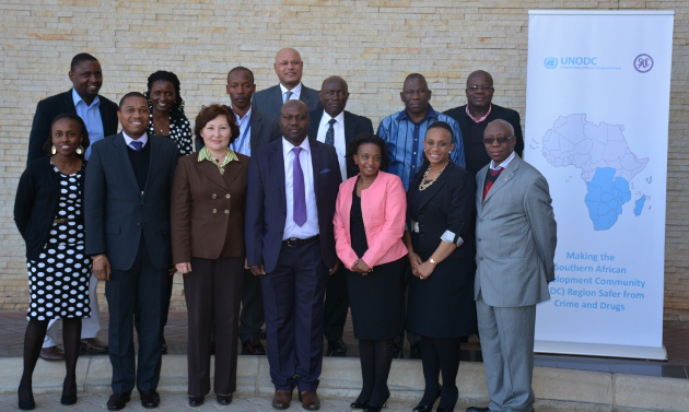 UNODC and SADC Delegations
