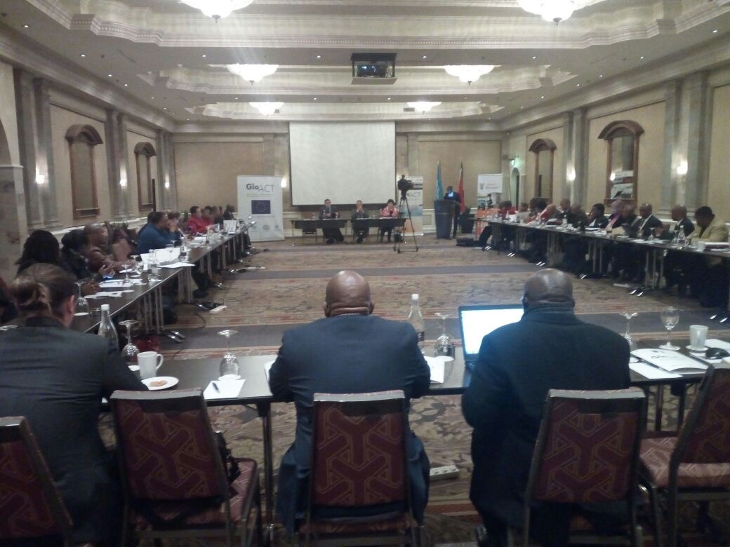 Delegates at the recently eneded GLO.ACT meeting in Pretoria 