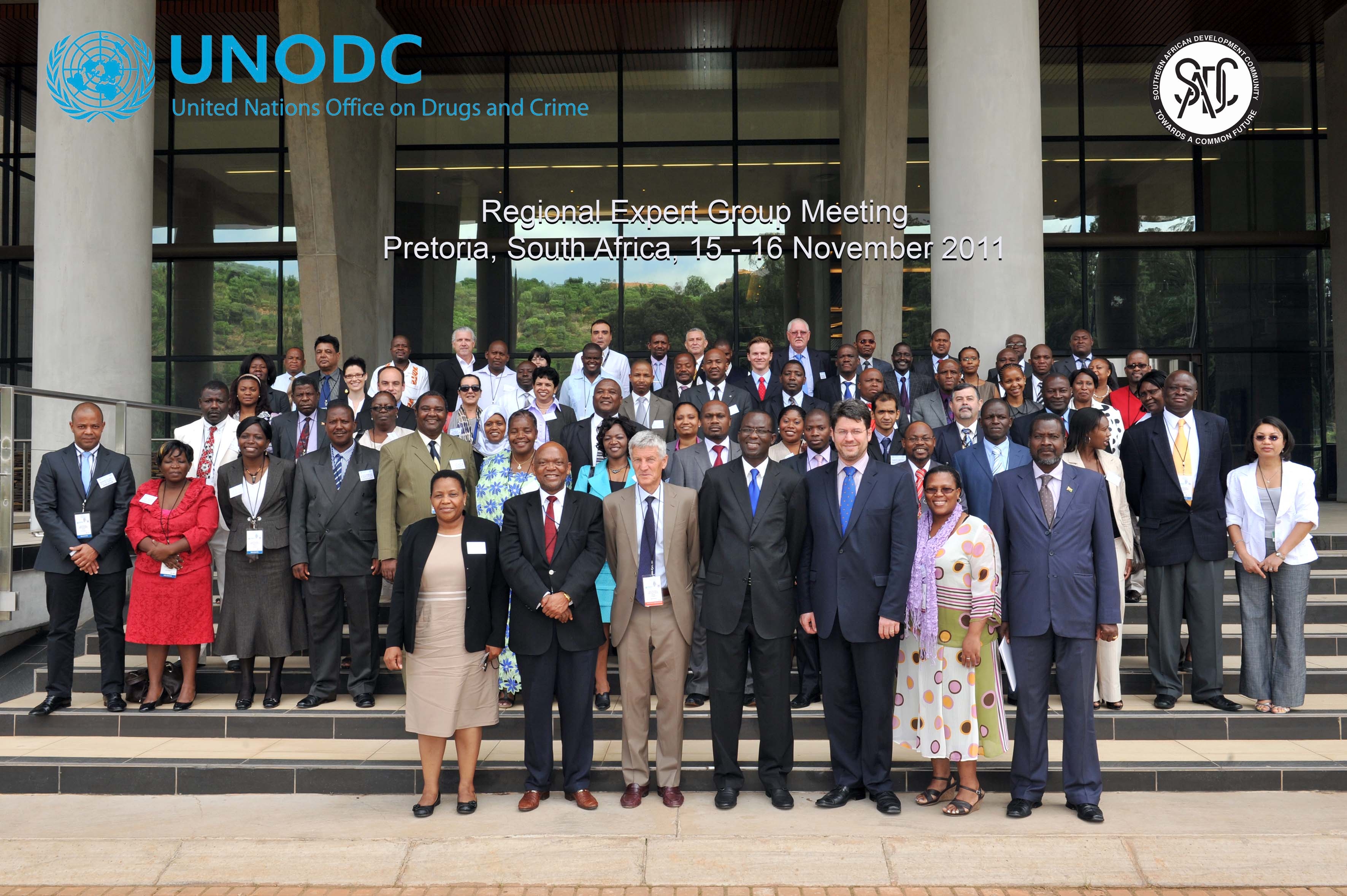 Delegates of Second SADC-UNODC Expert Group Meeting - Picture: Schoonees