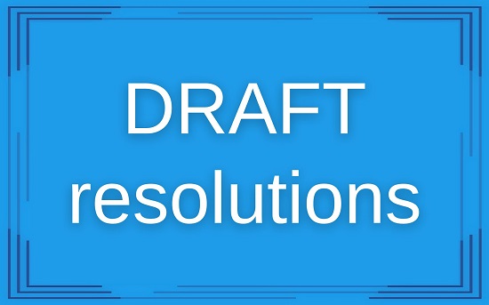 Button Draft Resolutions