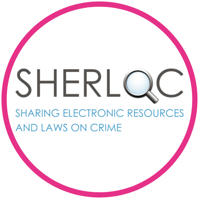 SHERLOC Sharing Electronic Resources and Laws on Crime Logo